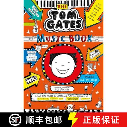 【3-4周达】Tom Gates: The Music Book [9781407189222]