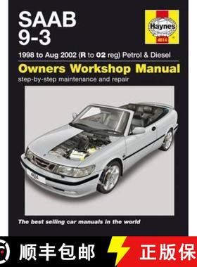 【3-4周达】Saab 9-3 Petrol & Diesel (98 - Aug 02) Haynes Repair Manual [9781785212772]