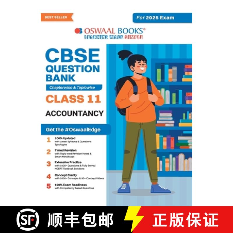 【4周达】Oswaal CBSE Question Bank Class 11 Accountancy, Chapterwise and Topicwise Solved Papers For ... [9789359586410]