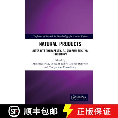 【3-4周达】精装 Natural Products: Alternate Therapeutic as Quorum Sensing (QS) Inhibitors [9781032292380]