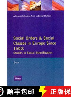 【3-4周达】Social Orders and Social Classes in Europe Since 1500 : Studies in Social Stratification [9780582083431]