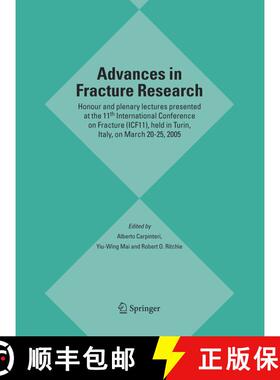 【3-4周达】Advances in Fracture Research: Honour and plenary lectures presented at the 11th Internati... [9789048171576]