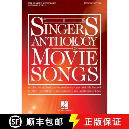 【3-4周达】The Singer's Anthology of Movie Songs: Men's Edition - A Collection of Classic and Contemp... [9781705114773]