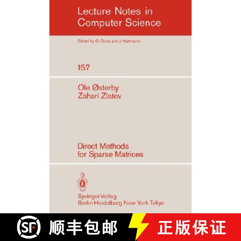 【3-4周达】Direct Methods for Sparse Matrices [9783540126768]