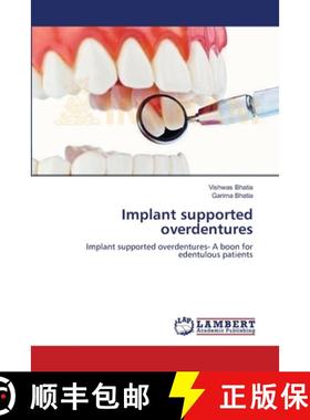 预订 Implant supported overdentures [9783659150463]
