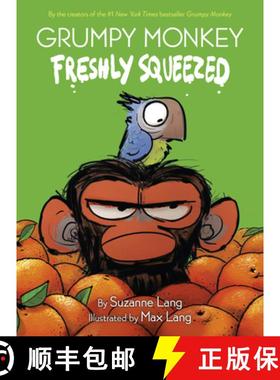 【3-4周达】Grumpy Monkey Freshly Squeezed: A Graphic Novel Chapter Book [9780593306017]