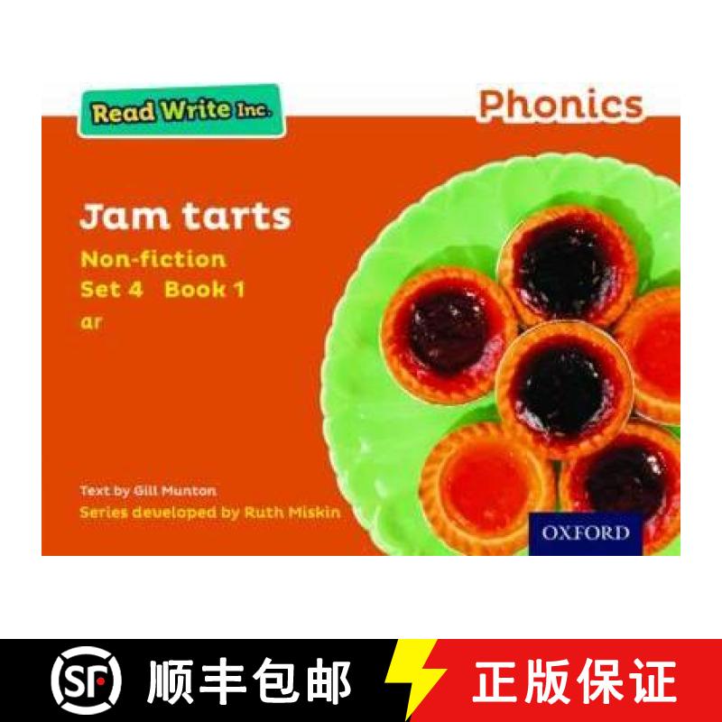 【2-3周达】Read Write Inc. Phonics: Jam Tarts (Orange Set 4 Non-fiction 1) [9780198373636]