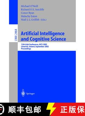【3-4周达】Artificial Intelligence and Cognitive Science : 13th Irish International Conference, AICS ... [9783540441847]