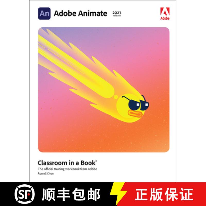 【3-4周达】Adobe Animate Classroom in a Book (2023 Release) [9780137982424]