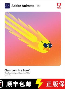 【3-4周达】Adobe Animate Classroom in a Book (2023 Release) [9780137982424]