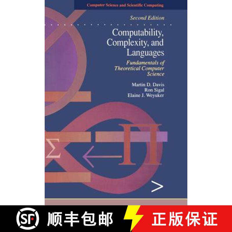 【3-4周达】Computability, Complexity, and Languages: Fundamentals of Theoretical Computer Science [9780122063824]
