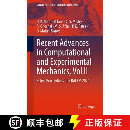 【3-4周达】精装 Recent Advances in Computational and Experimental Mechanics, Vol II : Select Proceedi... [9789811664892]