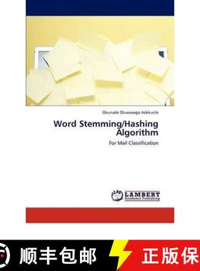 预订 Word Stemming/Hashing Algorithm [9783847306726]