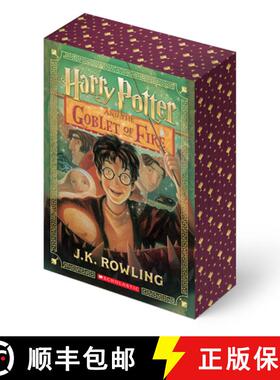 Harry Potter and the Goblet of Fire (Stenciled Edges) (Harry Potter, Book 4) [9781546171423]