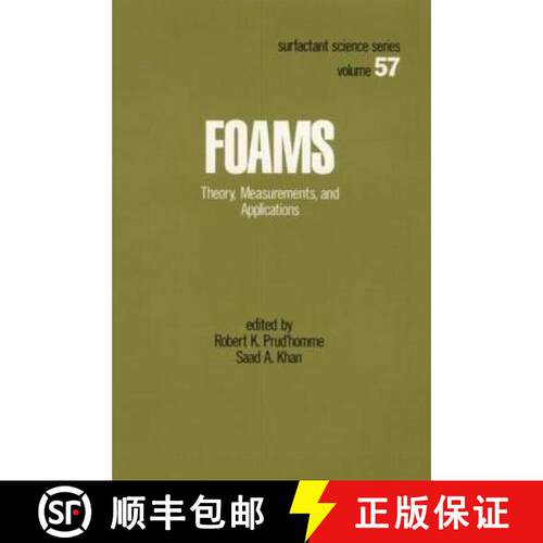 【3-4周达】精装 Foams: Theory: Measurements: Applications [9780824793951]