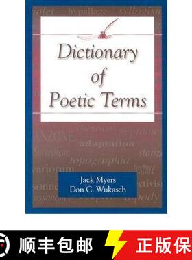 【3-4周达】Dictionary of Poetic Terms [9781574411669]