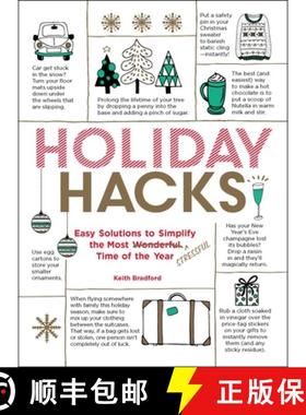 【3-4周达】Holiday Hacks : Easy Solutions to Simplify the Most Wonderful Time of the Year [9781507208571]
