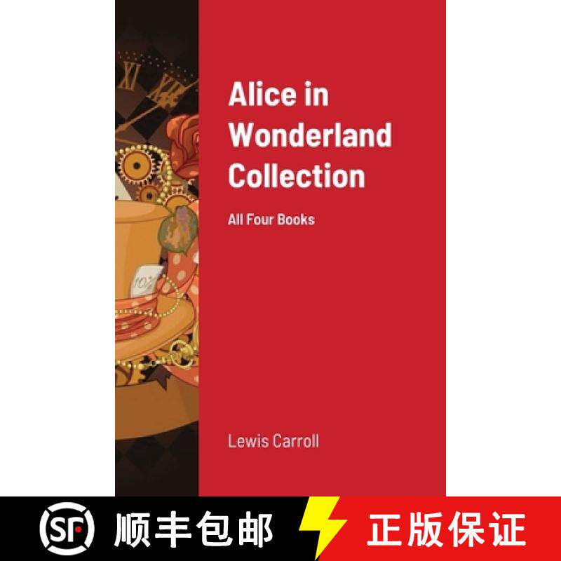 【3-4周达】Alice in Wonderland Collection: All Four Books [9781716616440]