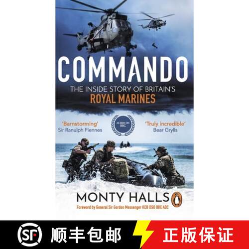 【3-4周达】Commando : The Inside Story of Britains Royal Marines [9781785947742]