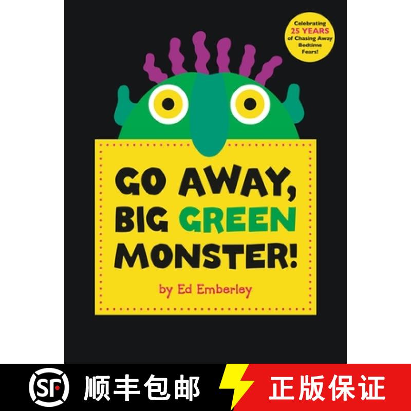 【3-4周达】Go Away, Big Green Monster! [9780316236539]