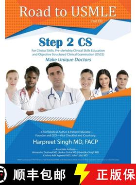 【3-4周达】Road to USMLE, Step 2 CS [9781506906461]