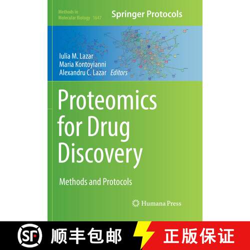【3-4周达】Proteomics for Drug Discovery: Methods and Protocols (Softcover reprint of the original 1s... [9781493984145]