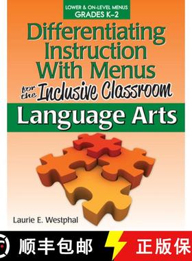 【3-4周达】Differentiating Instruction with Menus for the Inclusive Classroom: Language Arts: Lower &... [9781618210340]
