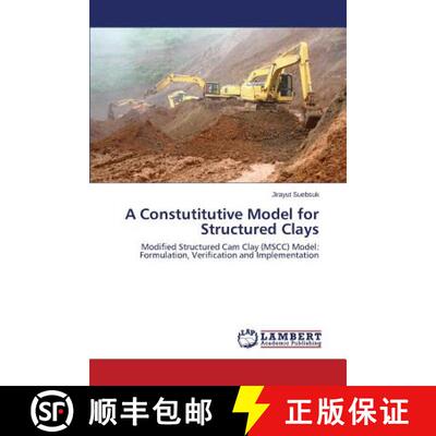 预订 A Constutitutive Model for Structured Clays [9783659554100]