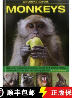【3-4周达】Monkeys: Baboons, Macaques, Mandrills, Lemurs and Other Primates, All Shown in More Than 1... [9781861474971]