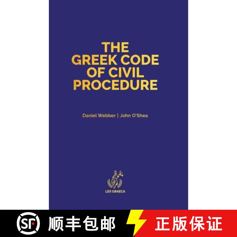 预订 The Greek Code of Civil Procedure: Presidential Decree 503/1985 [9781838410643]