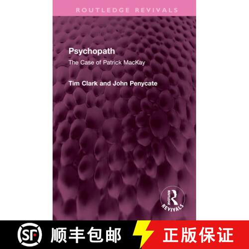 【3-4周达】精装 Psychopath: The Case of Patrick MacKay [9781032367026]