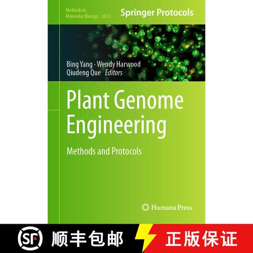 【3-4周达】精装 Plant Genome Engineering : Methods and Protocols [9781071631300]