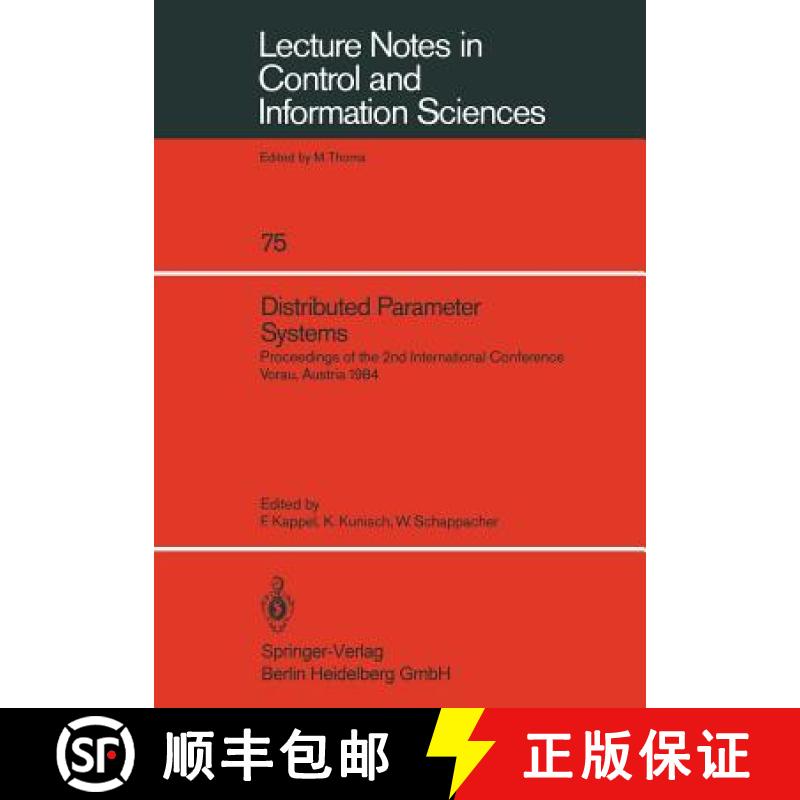 【3-4周达】Distributed Parameter Systems : Proceedings of the 2nd International Conference Vorau, Aus... [9783540158721]