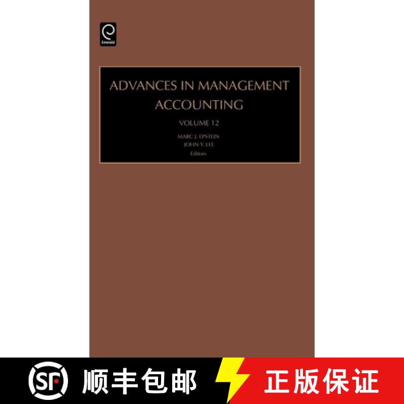 【3-4周达】Advances in Management Accounting (Advances in Management Accounting) [9780762311187]