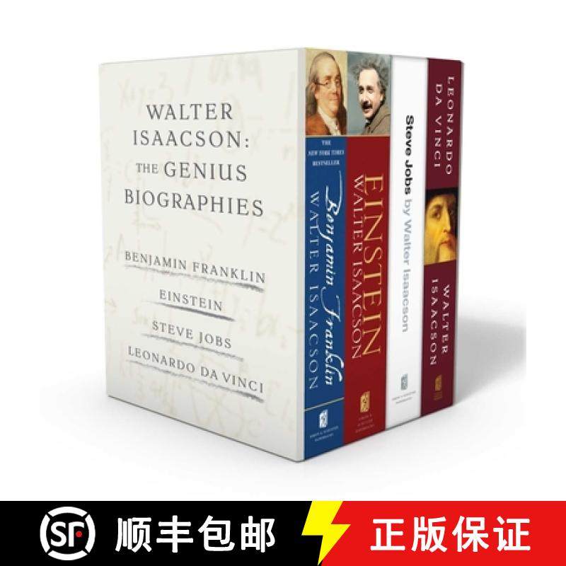 【3-4周达】Walter Isaacson: The Biographies of Geniuses: Benjamin Franklin, Einstein, Steve Jobs, and... [9781982130428]