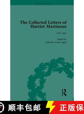 【3-4周达】精装 The Collected Letters of Harriet Martineau Vol 2: Volume 2 Letters 1837-1845 [9781138638242]