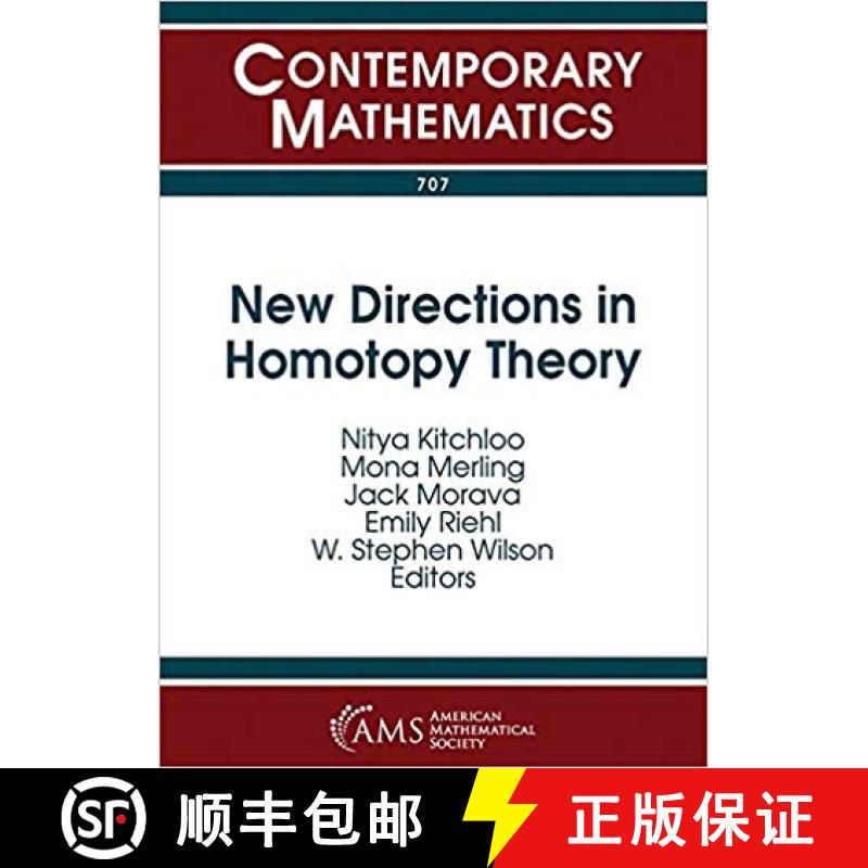 【3-4周达】New Directions in Homotopy Theory [9781470437749]