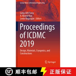 9789811536335 2019 Cryogenics Materials Design Constructions 4周达 Proceedings and ICDMC
