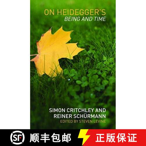 【3-4周达】On Heidegger's Being and Time [9780415775960]