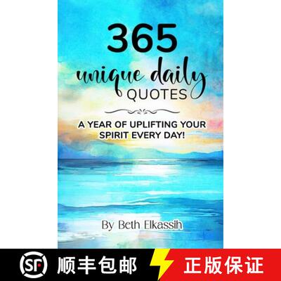 【3-4周达】365 Unique Daily Quotes:  A Year of Uplifting Your Spirit Every Day [9781736836354]