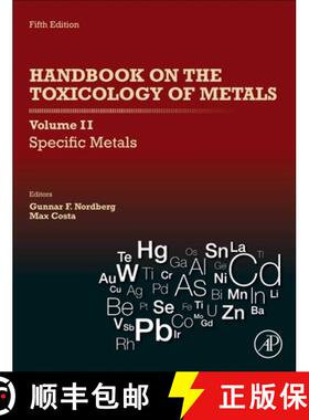 【3-4周达】Handbook on the Toxicology of Metals: Volume II: Specific Metals [9780128229460]