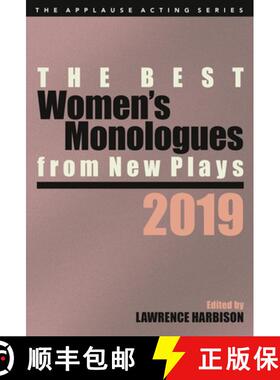 【3-4周达】The Best Women's Monologues from New Plays, 2019 [9781493053315]