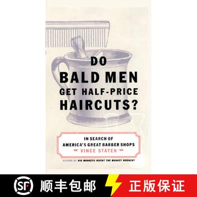 【3-4周达】Do Bald Men Get Half-Price Haircuts?: In Search of America's Great Barbershops [9780743223164]