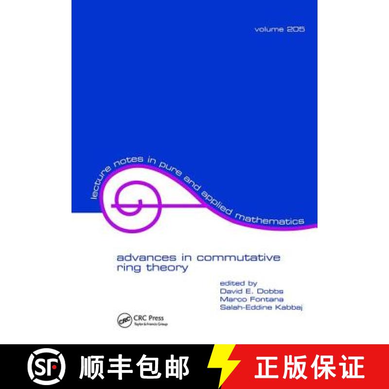 【4周达】Advances in Commutative Ring Theory [9781138402171]