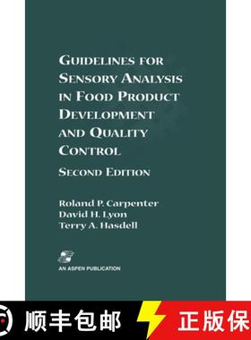 【3-4周达】Guidelines for Sensory Analysis in Food Product Development and Quality Control (Second Ed... [9780834216426]