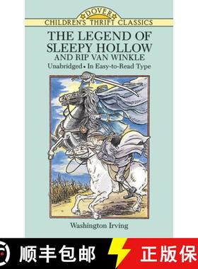 预订 The Legend of Sleepy Hollow and Rip Van Winkle [9780486288284]