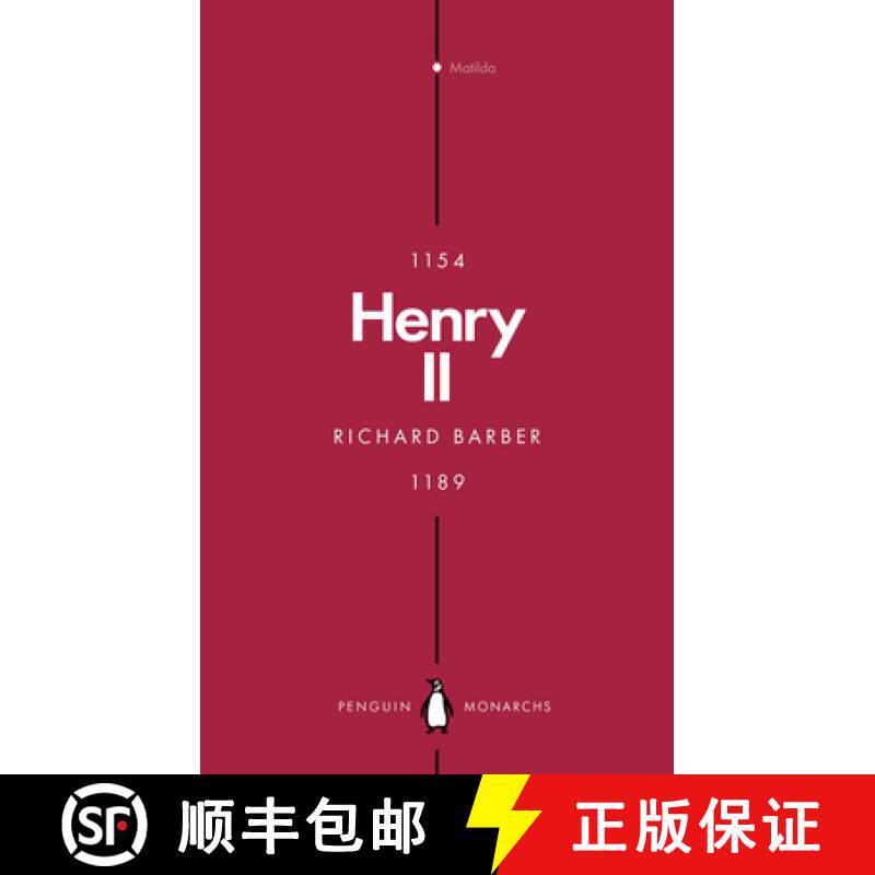 【3-4周达】Henry II (Penguin Monarchs) : A Prince Among Princes [9780141988658]