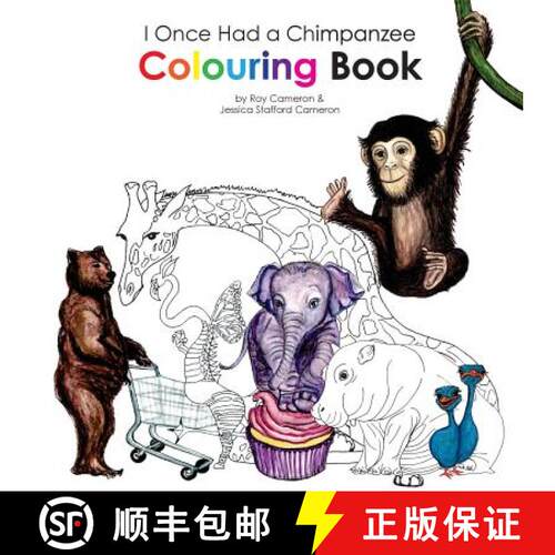 【3-4周达】I Once Had a Chimpanzee Colouring Book [9781910651094]
