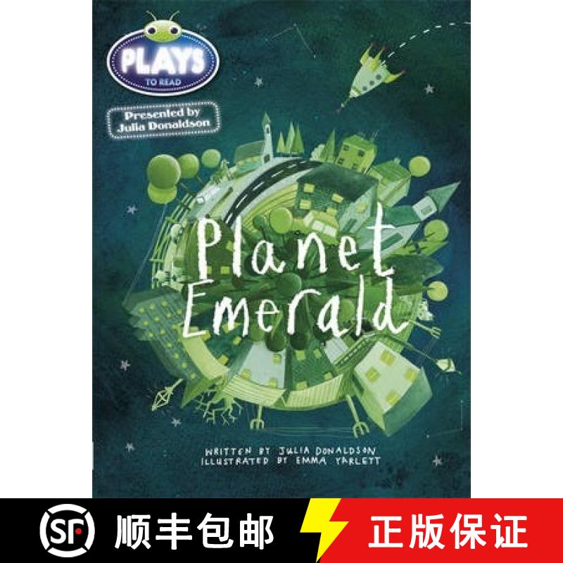 【3-4周达】Bug Club Guided Julia Donaldson Plays Year 1 Green Planet Emerald [9781447926375]