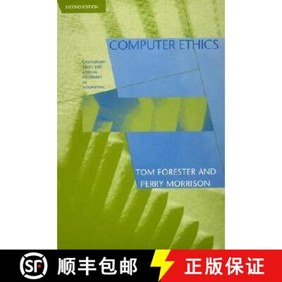 【3-4周达】Computer Ethics, second edition: Cautionary Tales and Ethical Dilemmas in Computing [9780262560733]